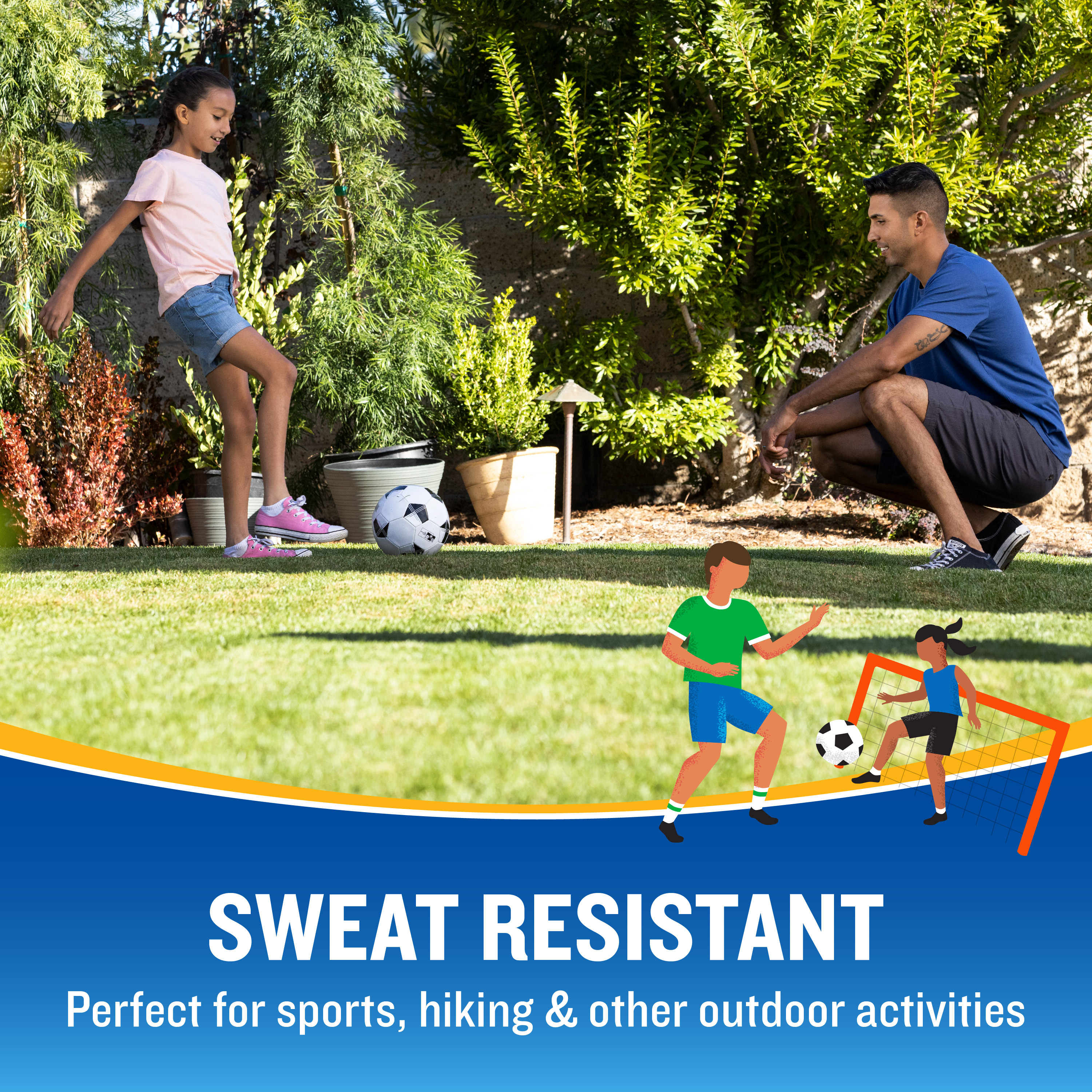 Sport Aerosol Sweat Resistant